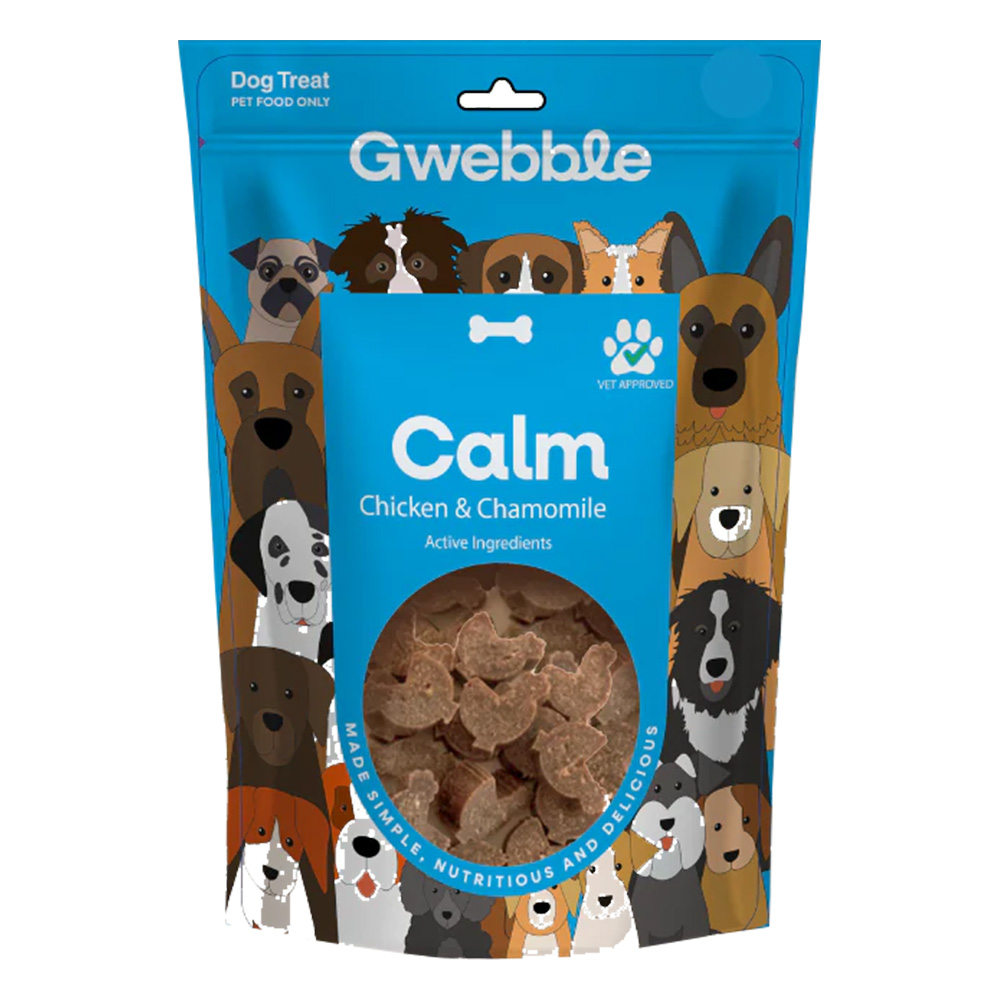 Gwebble Calm Chicken & Chamomile Dog Treats